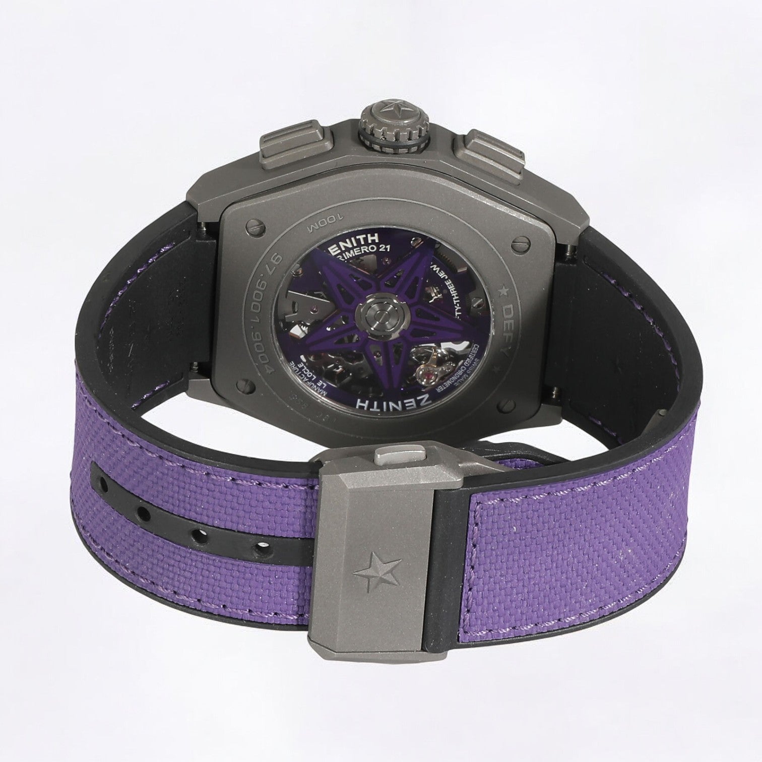 Defy 21 Ultraviolet El Primero Titanium