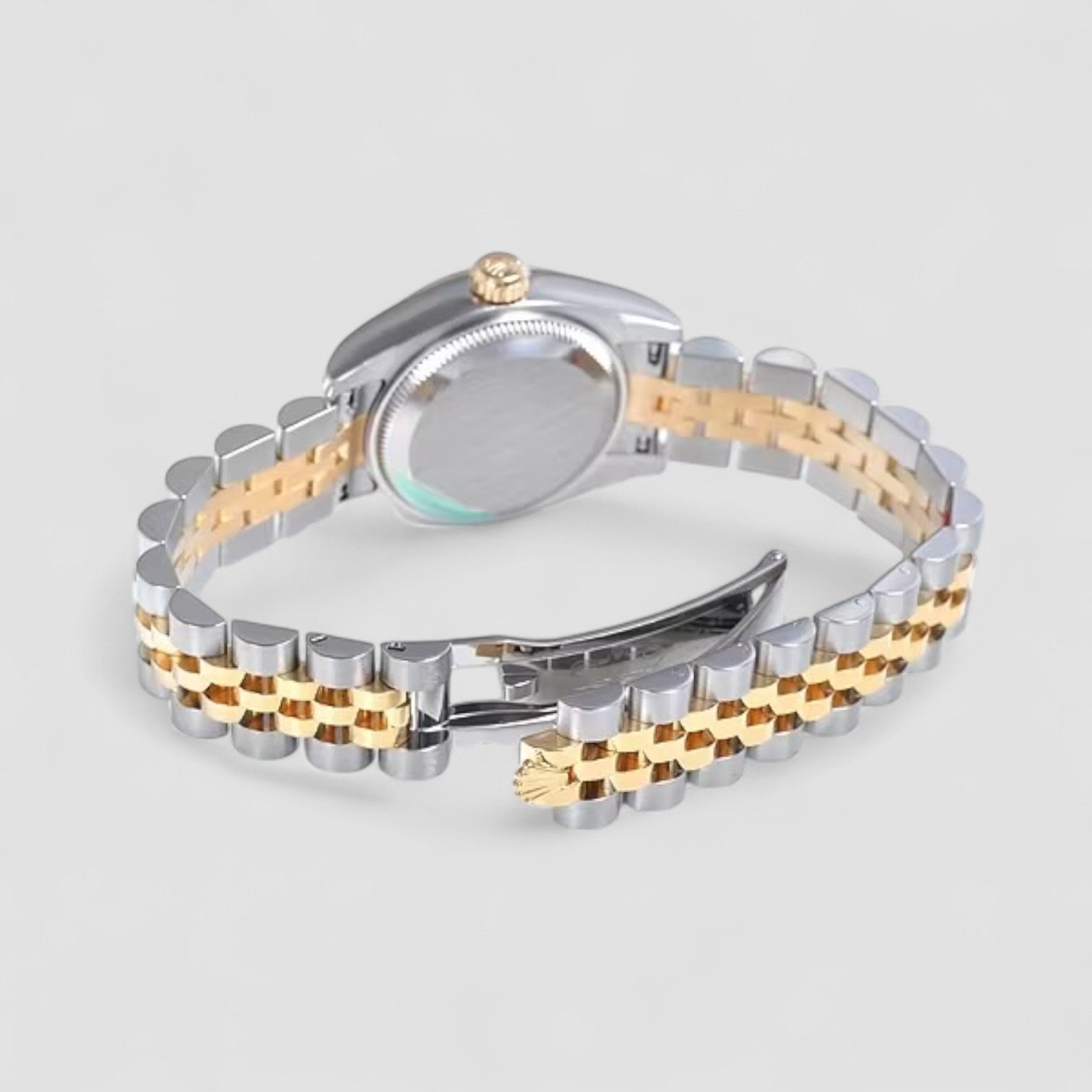 Lady-Datejust 26 Champagne Roman Numeral Jubilee Bracelet Watch