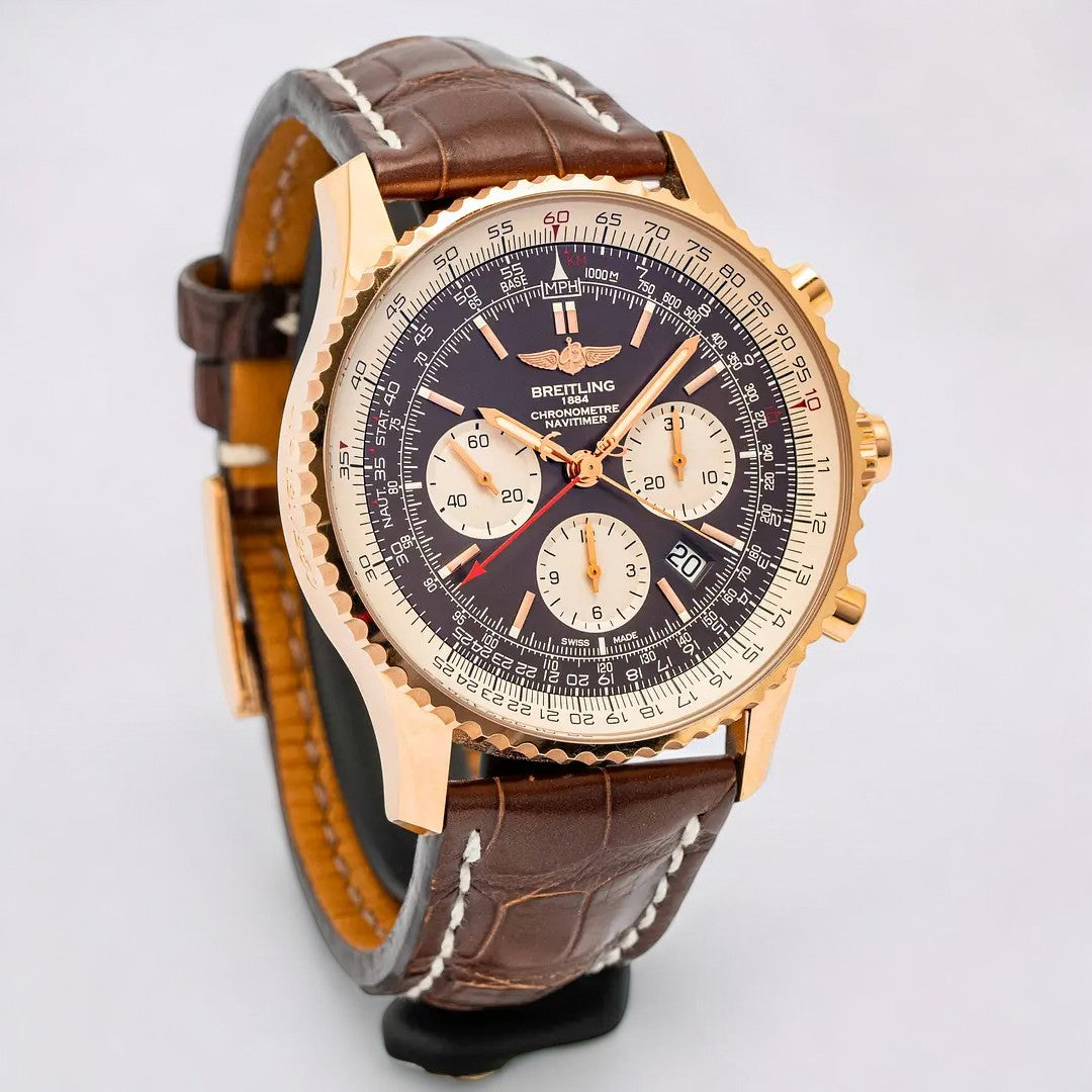 Navitimer Rattrapante Chronograph Rose Gold 45mm – Limited Edition