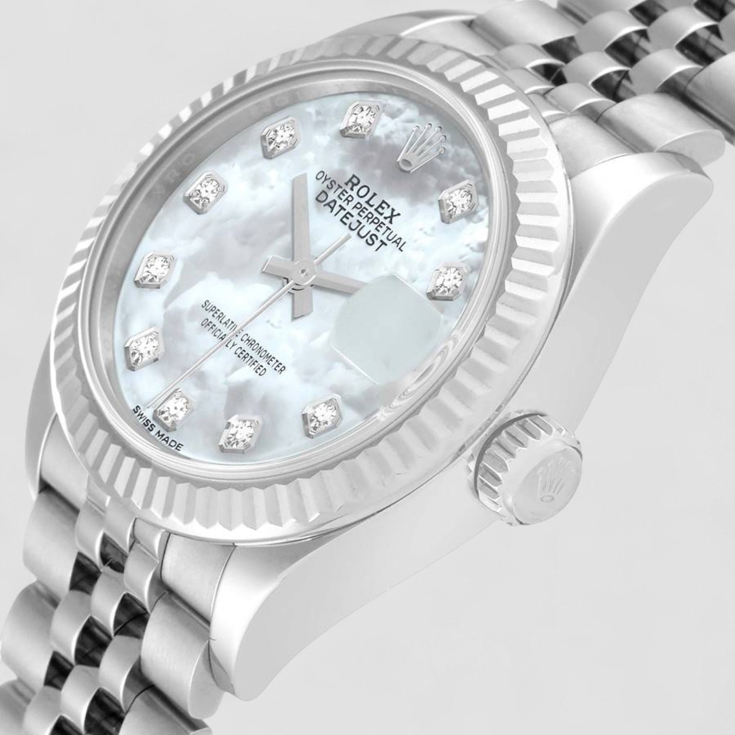 Datejust 31 Fluted Bezel Jubilee Bracelet Women's Watch