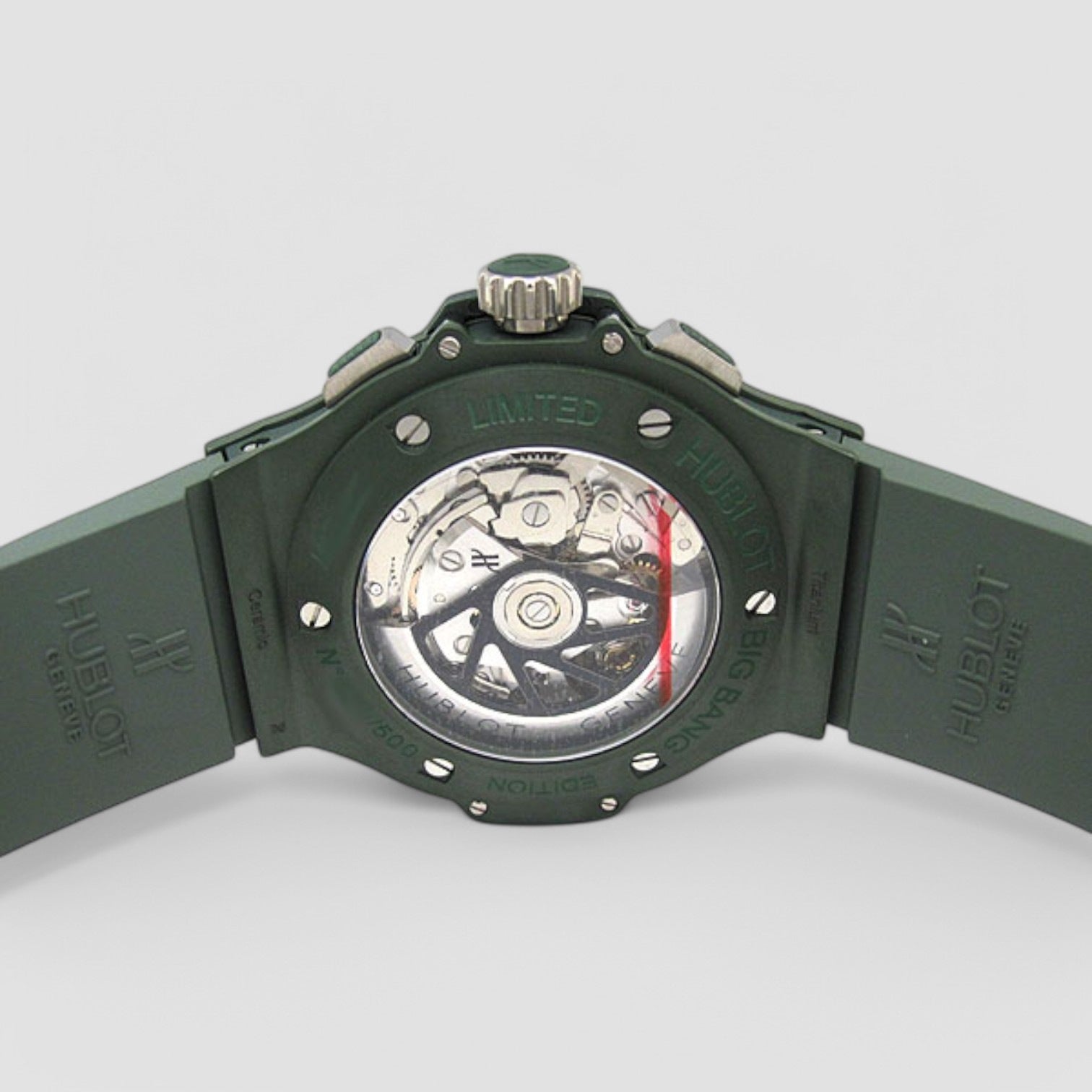Big Bang Automatic Chronograph Green Dial Men's Watch