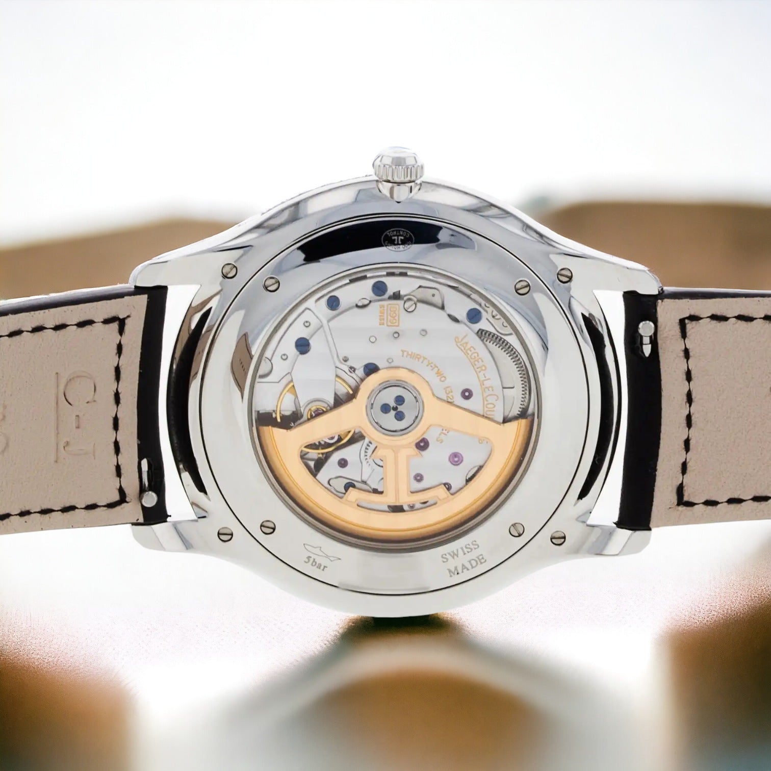 Master Ultra Thin Date Champagne Dial SS