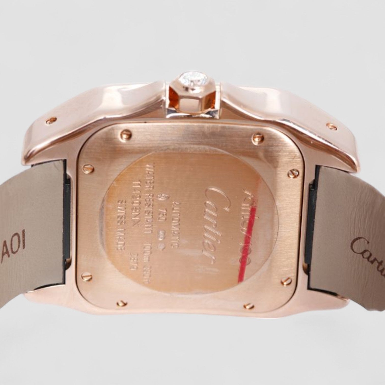 Santos 100 Diamond 33mm Unisex Watch