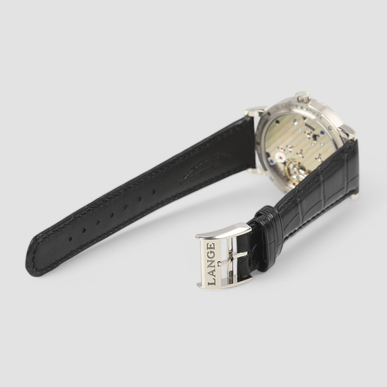 1815 18K White Gold Silver Dial