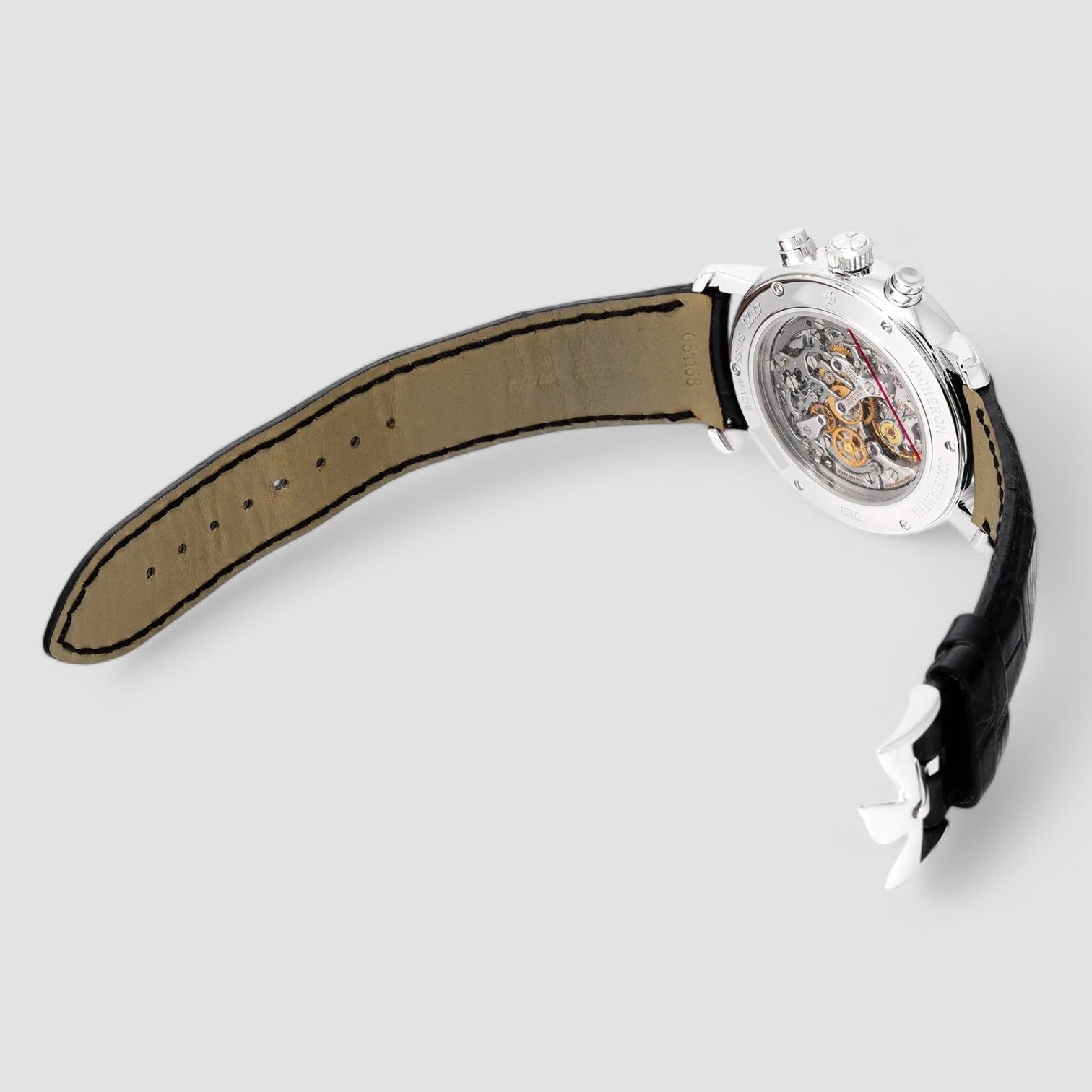 Malte Chronograph 18K White Gold / Deployment