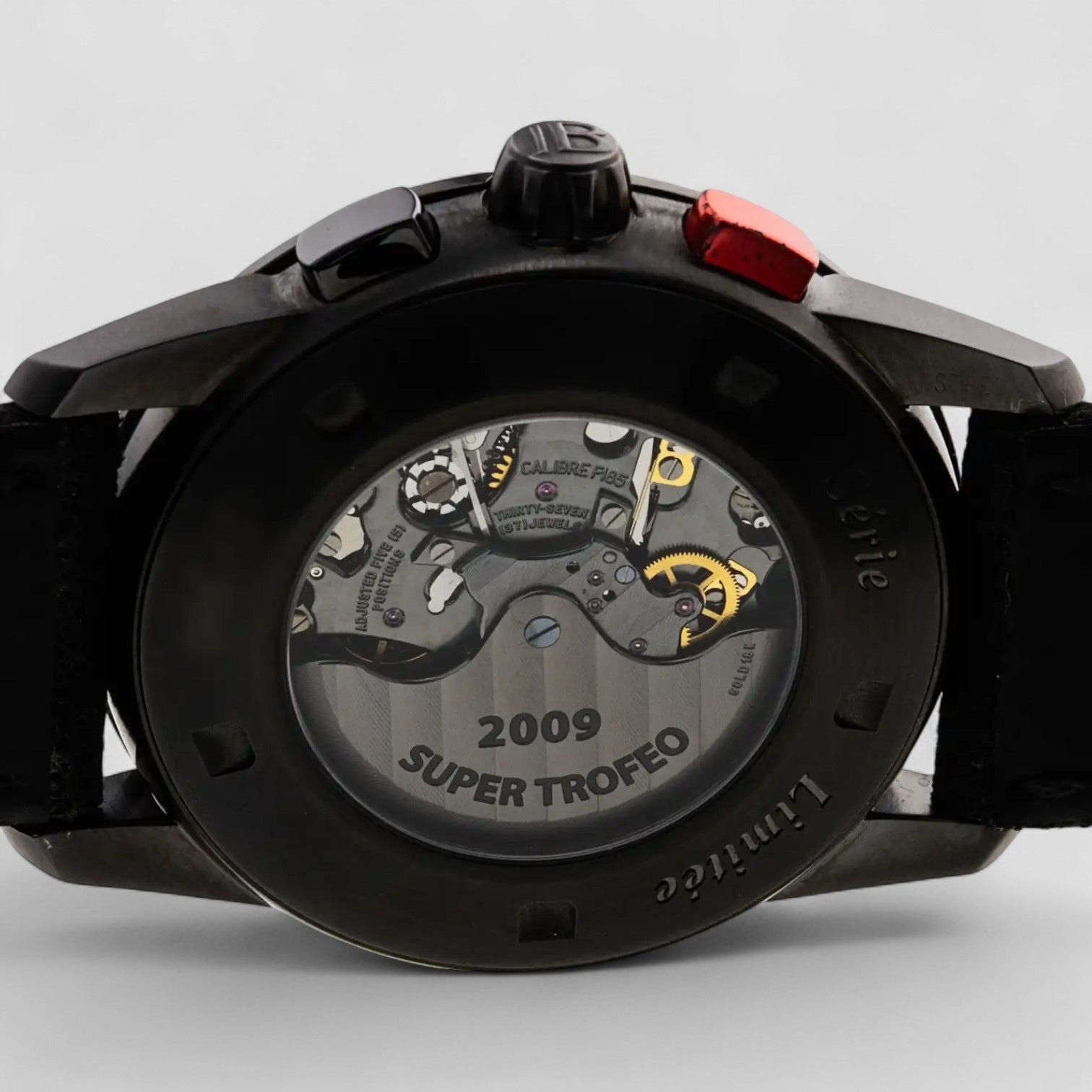 Super Trofeo Chronograph Black Dial