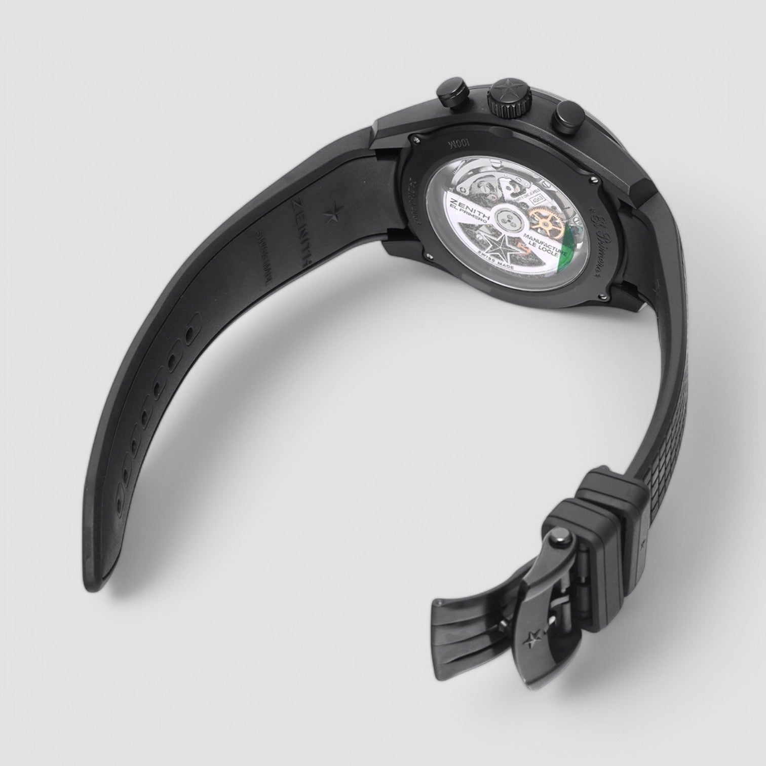 El Primero Chronomaster Bullit Black Ceramic Mens Watch