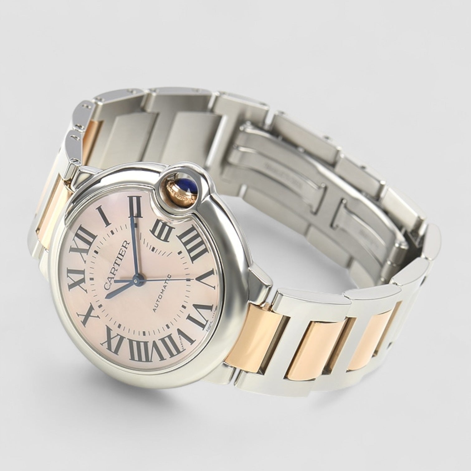 36 Mm Midsize Pink Gold Bleu Ballon