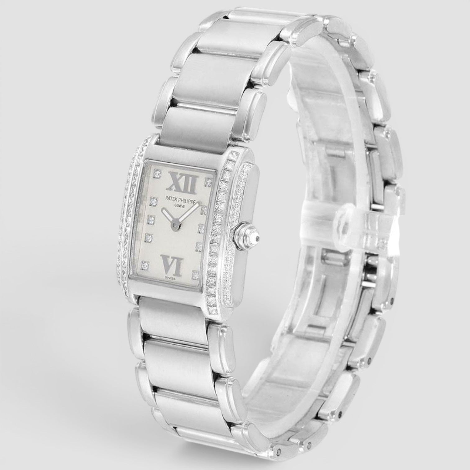 Twenty~4 22mm 18K White Gold Diamond Ladies Watch