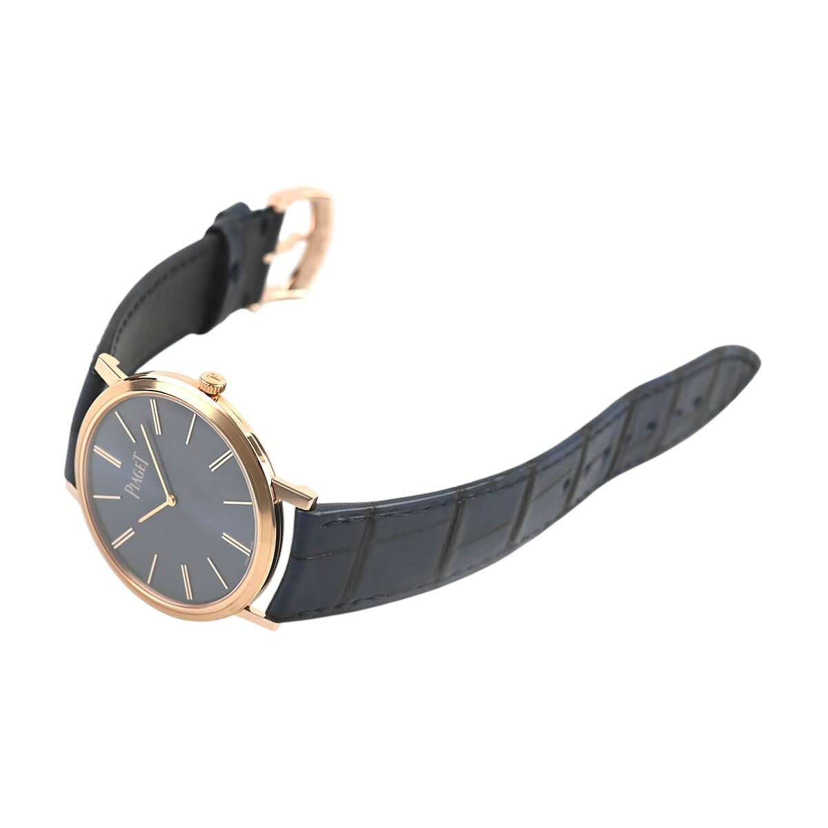 Altiplano 38mm Hand-Wound Blue & Pink Gold