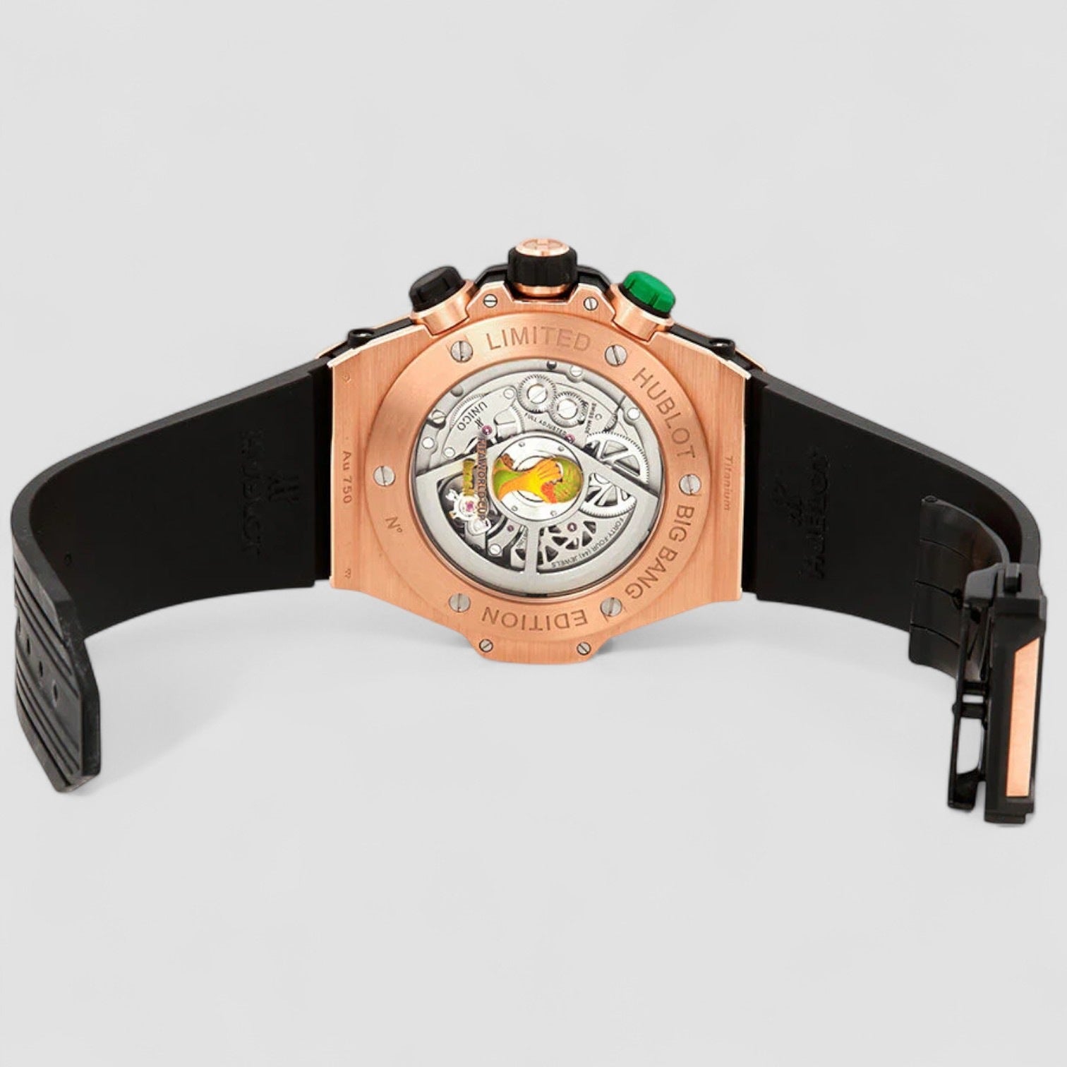 Big Bang Unico Bi-Retrograde Fifa World Cup Rose Gold Men's Watch