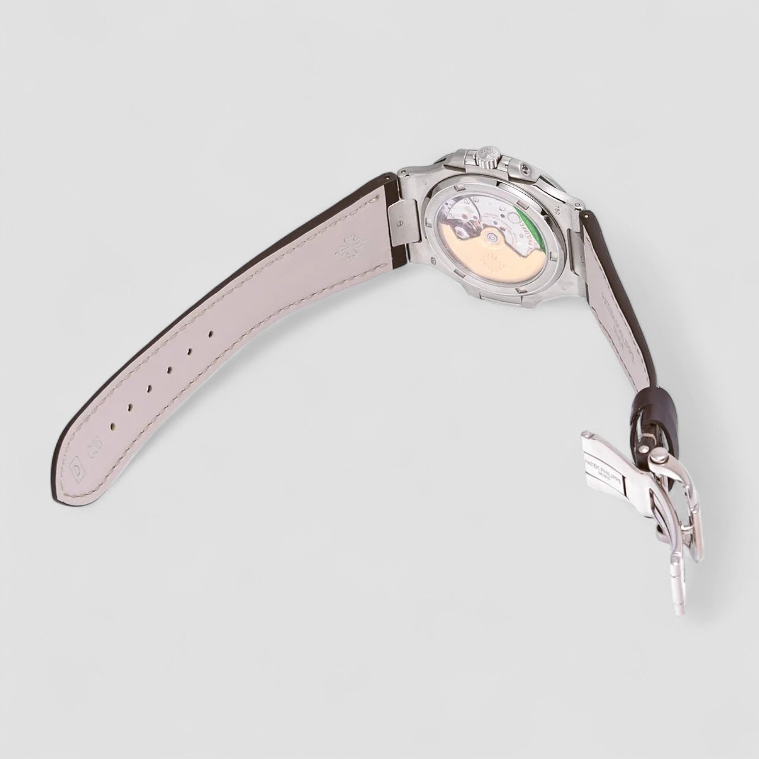 Nautilus Grey Dial 18K White Gold