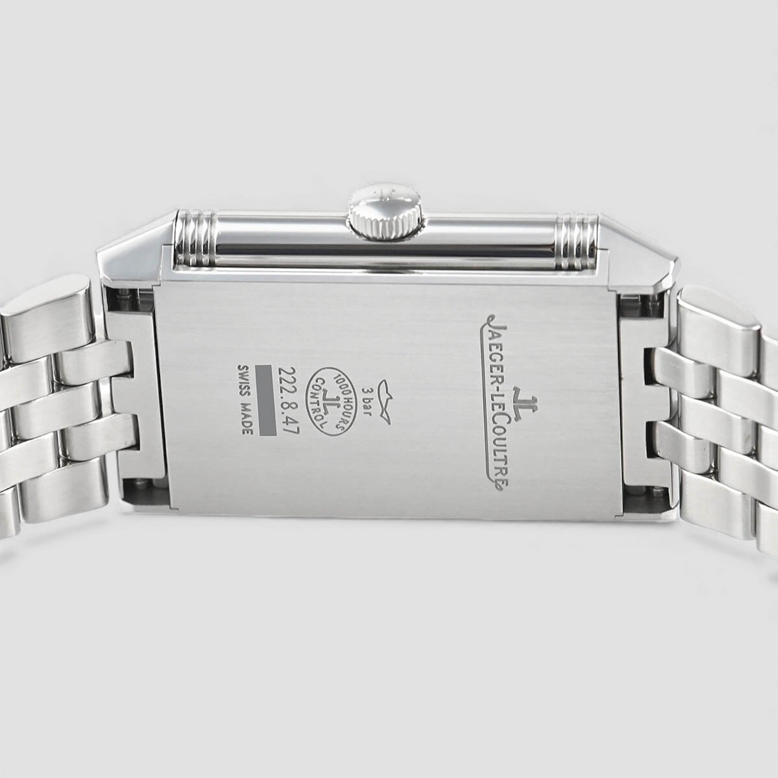 Reverso Classic Quartz Silver Dial Ladies Watch