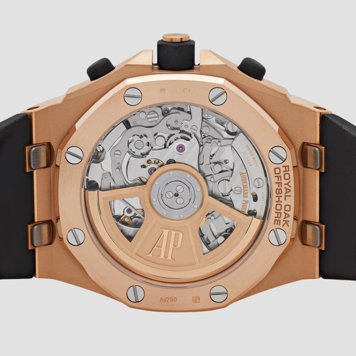 Royal Oak Offshore Chronograph Rose Gold Black Dial 42mm