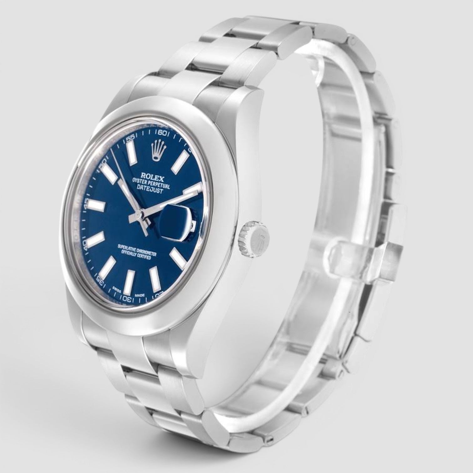 Datejust II - Blue index Dial