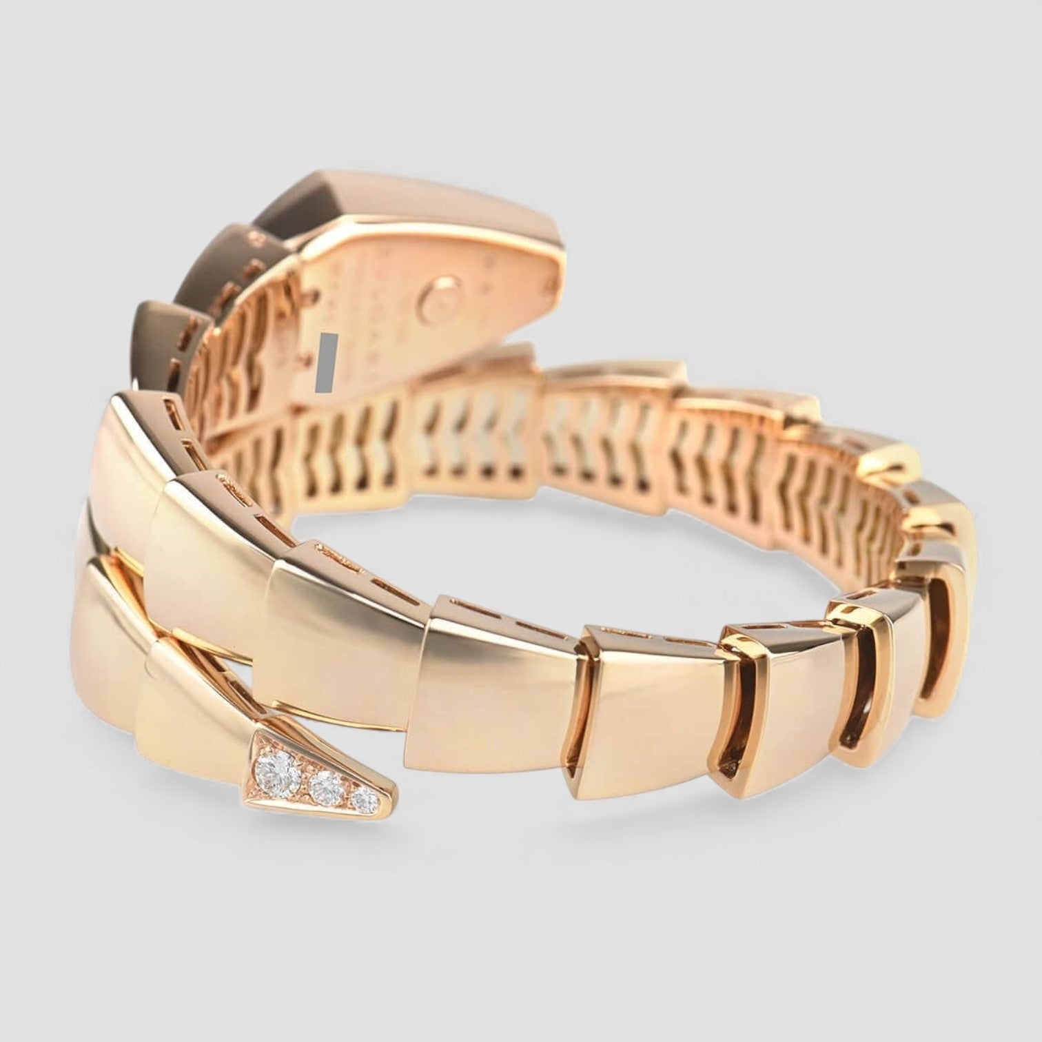 Serpenti Ladies 18 Carat Rose Gold Watch