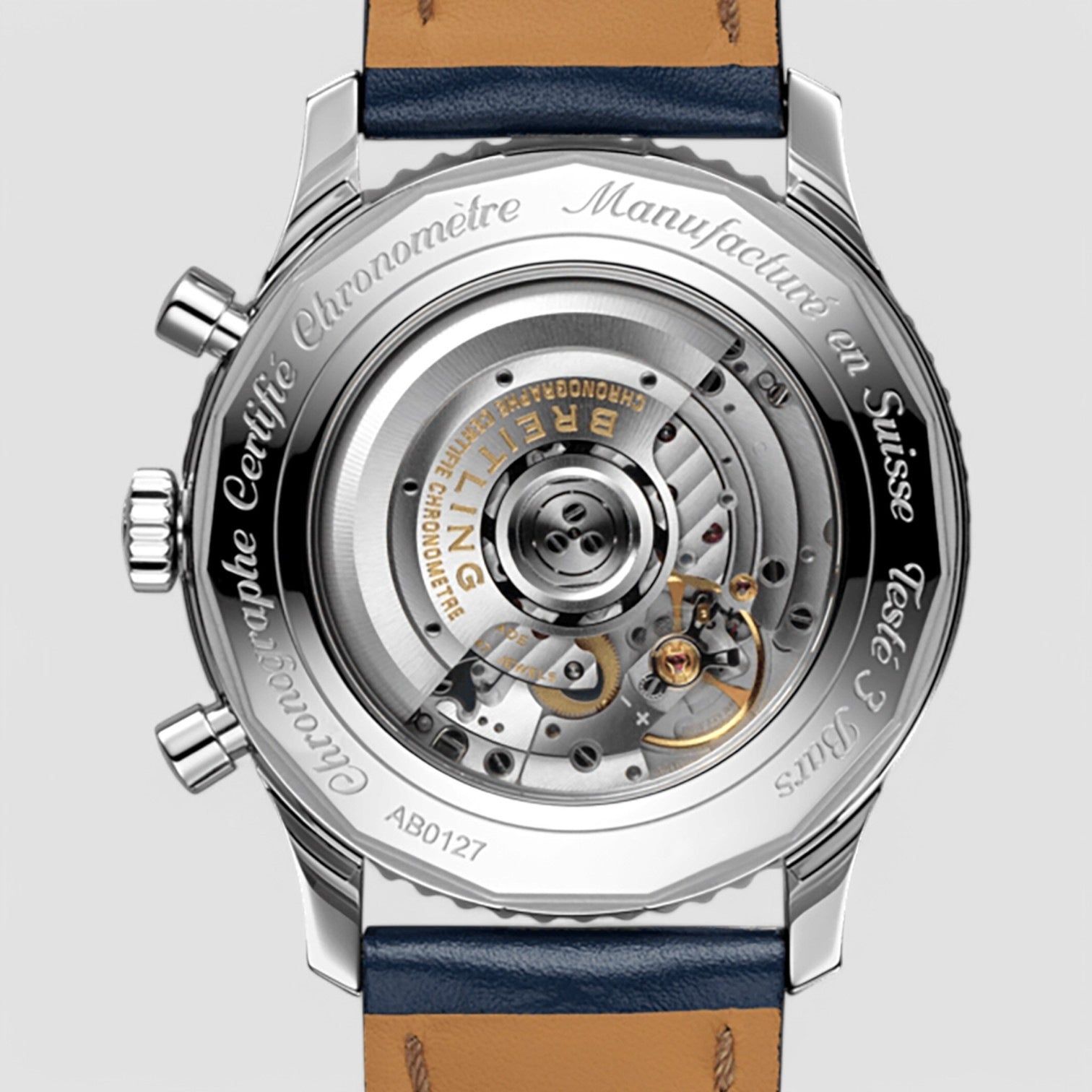 Navitimer 1 Chronograph Automatic Chronometer Aurora Blue Dial Men's Watch