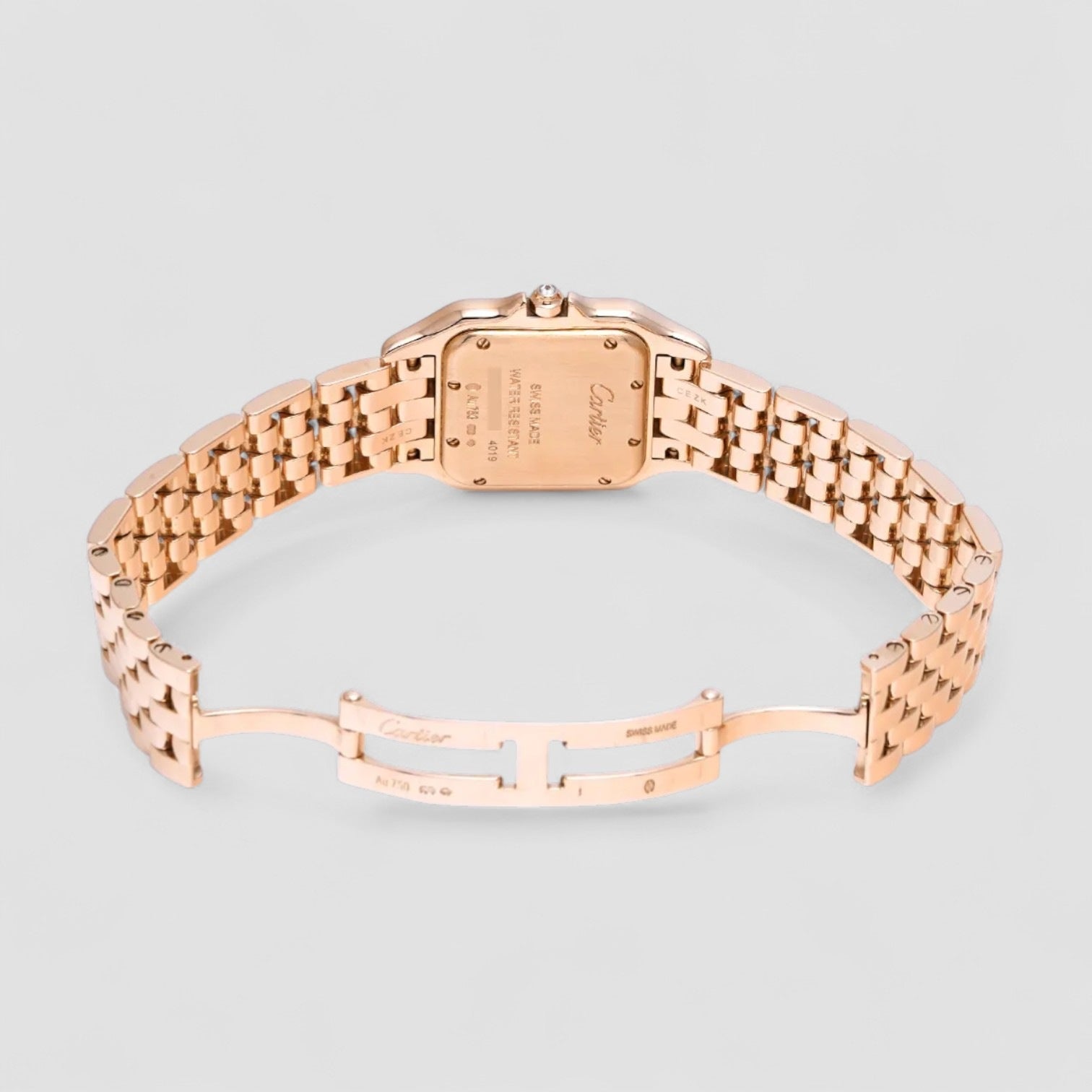 Panthère de Cartier Silver Dial 18kt Rose Gold Ladies Watch 24 200 CHF