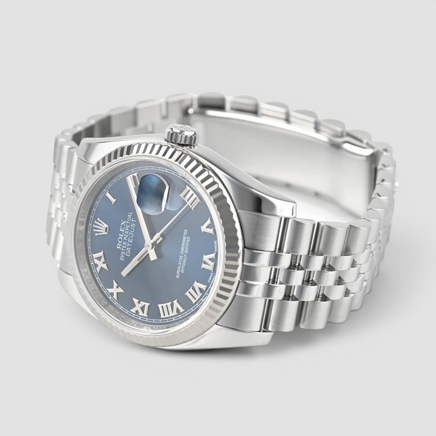 Datejust 36 Blue Roman Dial Jubilee