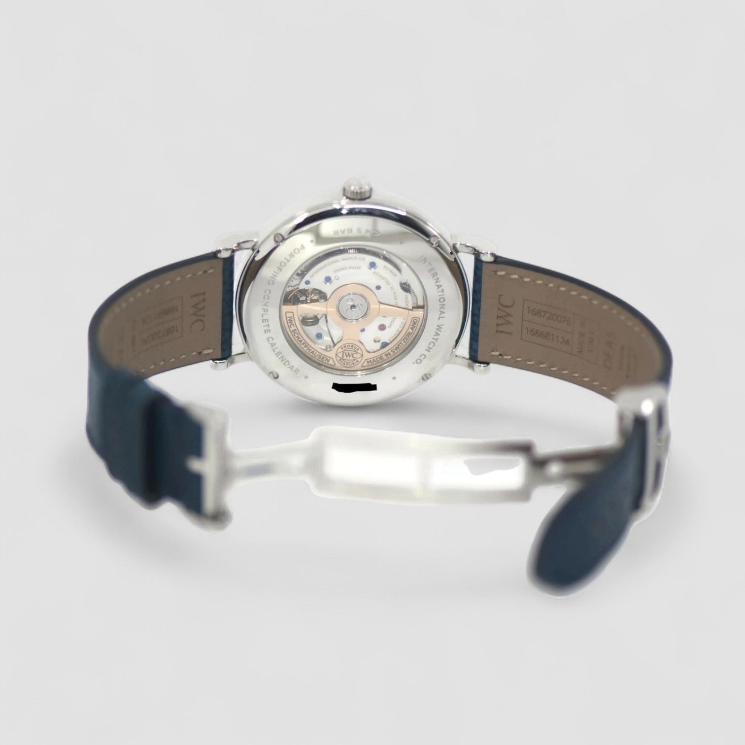 Portofino Complete Calendar SS Silver Dial