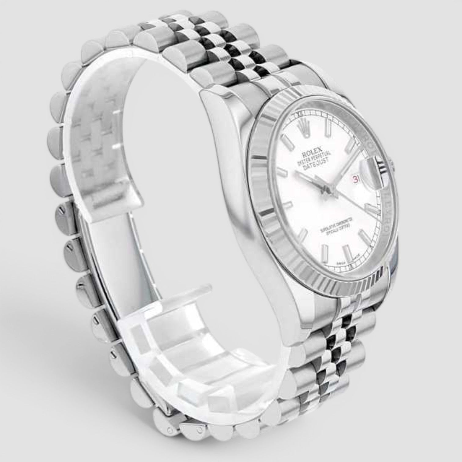 Datejust 36 – Steel & White Gold