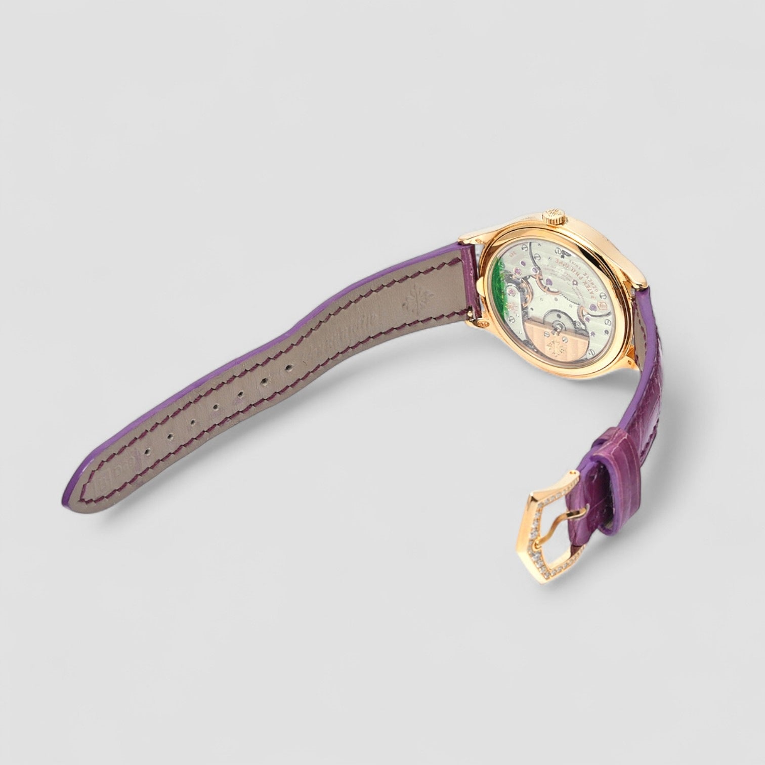 Grand Complications White Opaline Dial Automatic Ladies Perpetual Calendar Watch