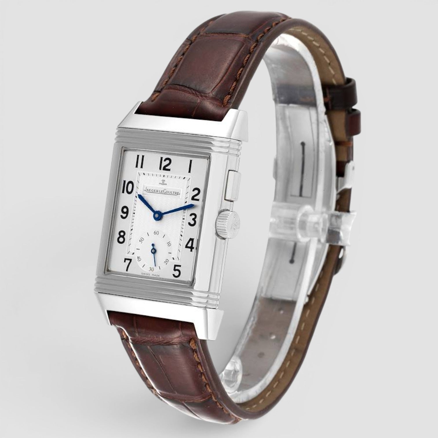 Reverso Duoface 42 × 26mm Stainless Steel Grey Dial