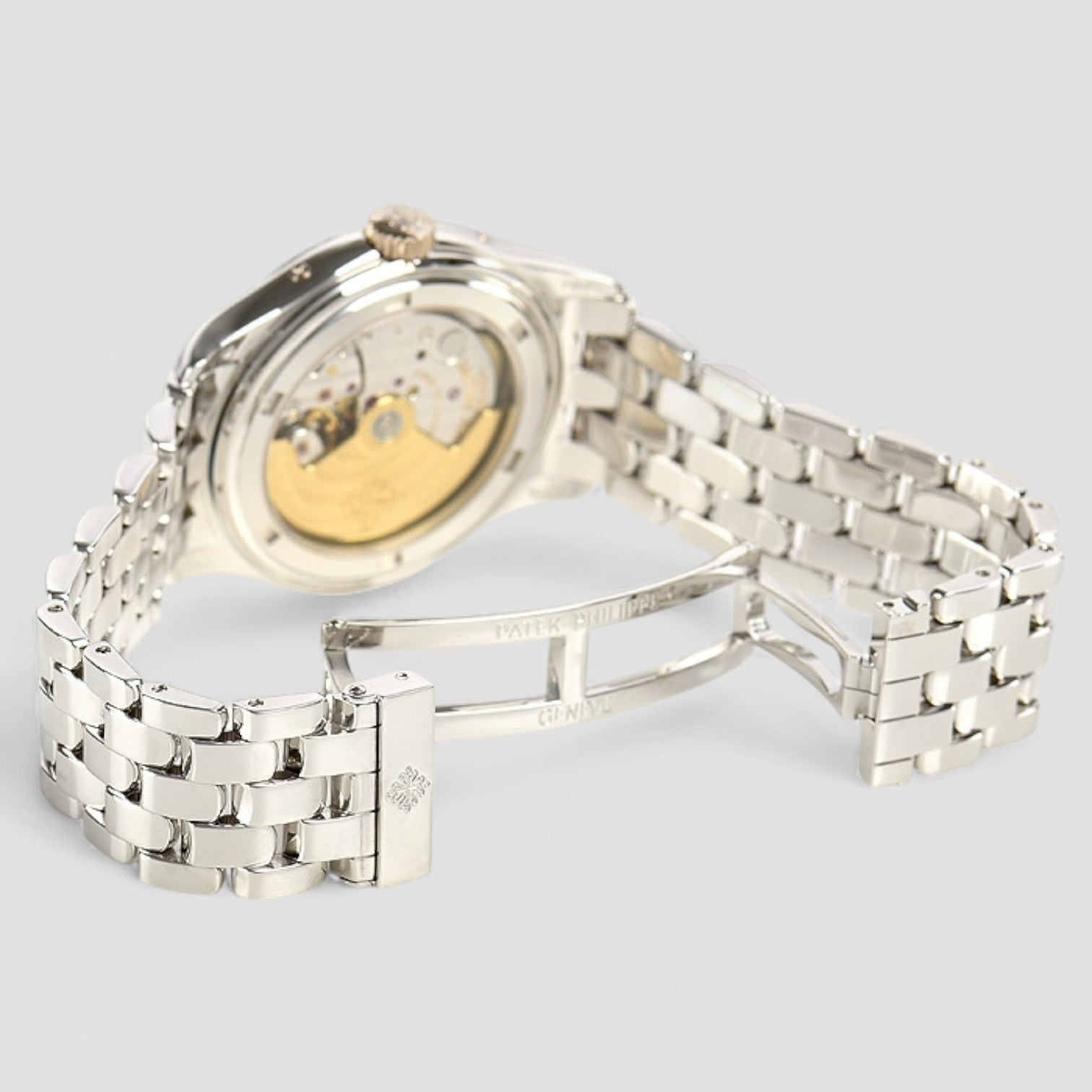 Annual Calendar 18K White Gold Diamond