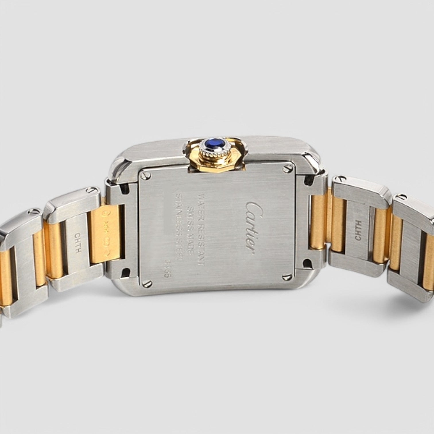 Tank Anglaise Gold, Steel 40mm