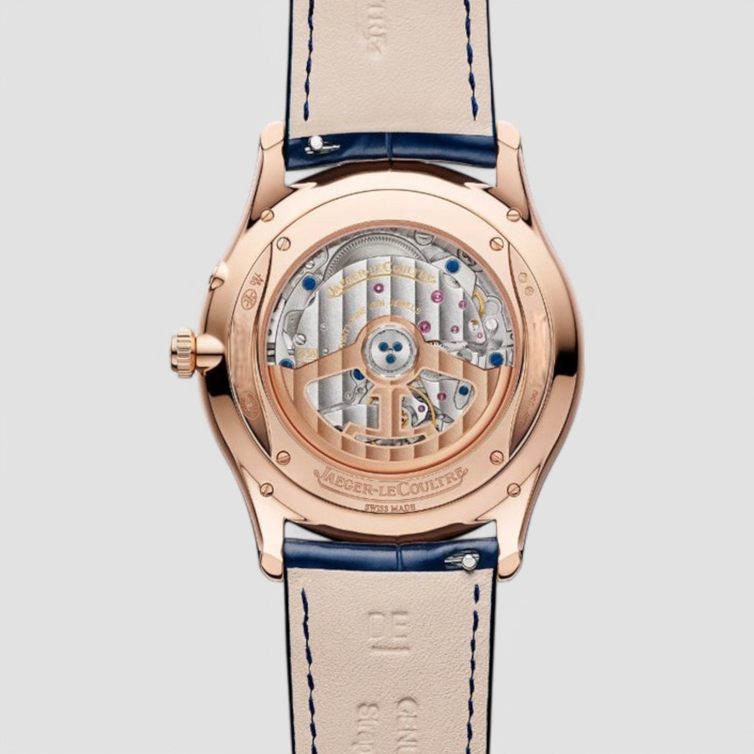 Master Ultra Thin Power Reserve Automatic Blue Dial Watch