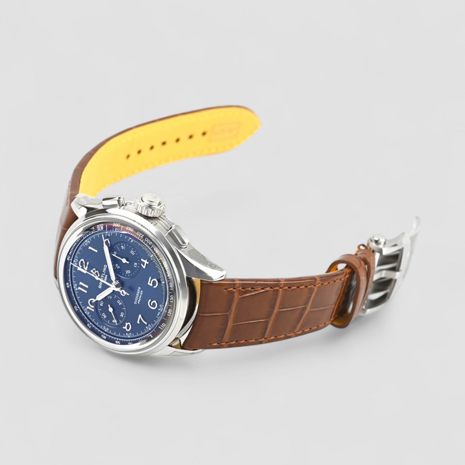 Premier B15 Duograph 42 Blue Dial