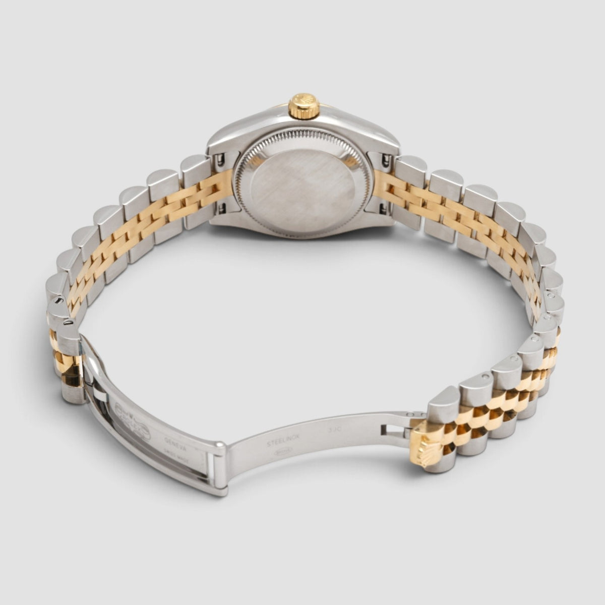 Lady-Datejust 26 Silver Computer Diamond Dial Jubilee