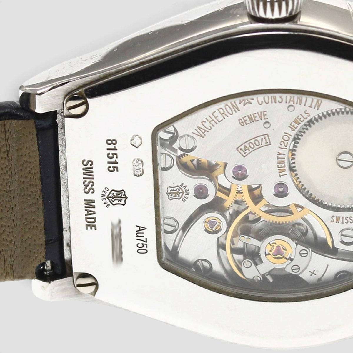 Malte 28 × 38mm Silver Dial 18kt White Gold Diamond Bezel