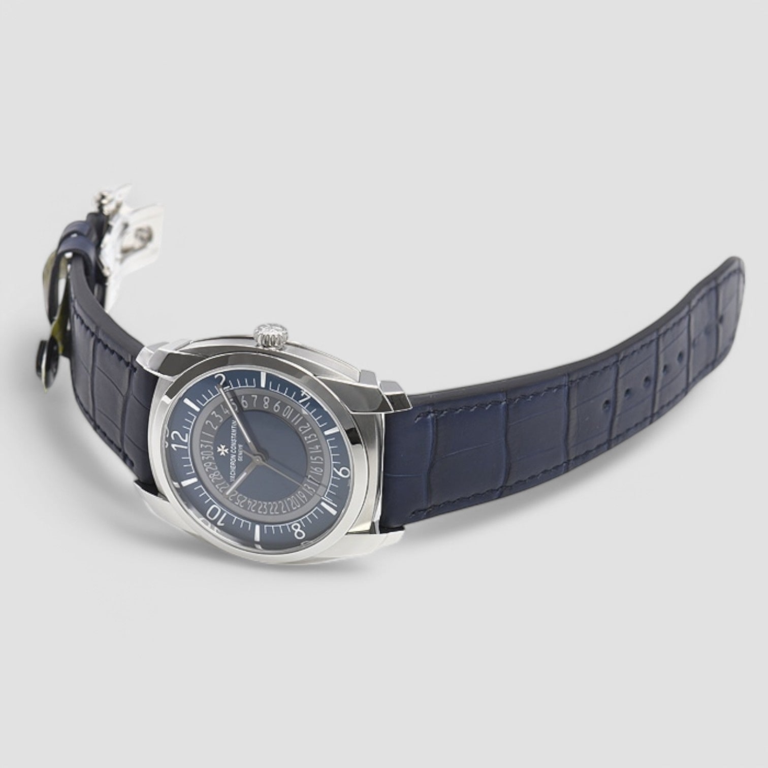 Quai de L'ile Automatic SS Blue Dial Description