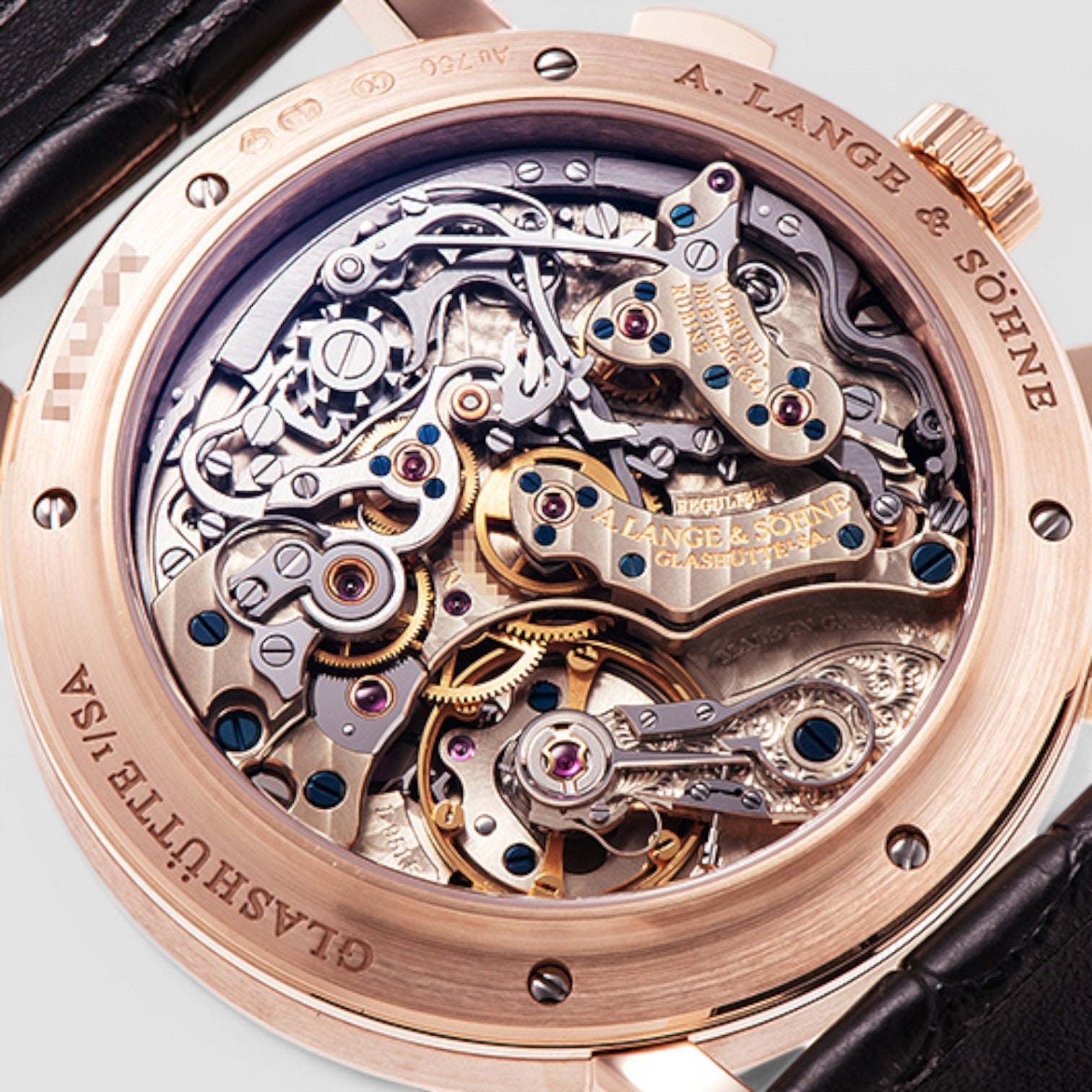 1815 Flyback Chronograph 18K Rose Gold Black Dial
