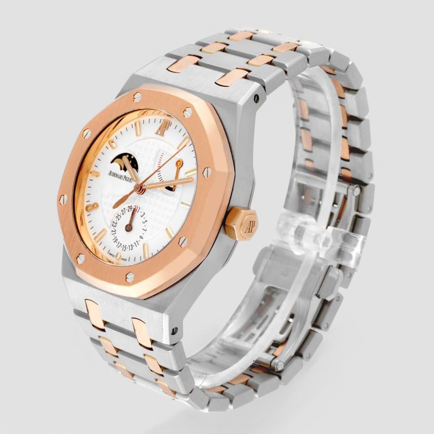 Royal Oak Limited Edition Pride of China Steel Rose Gold Mens Watch