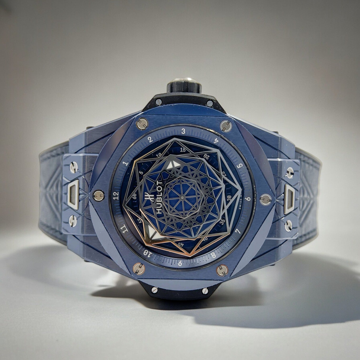 Big Bang Sang Bleu Skeletonized Dial Limited Edition of 200 pcs 45mm