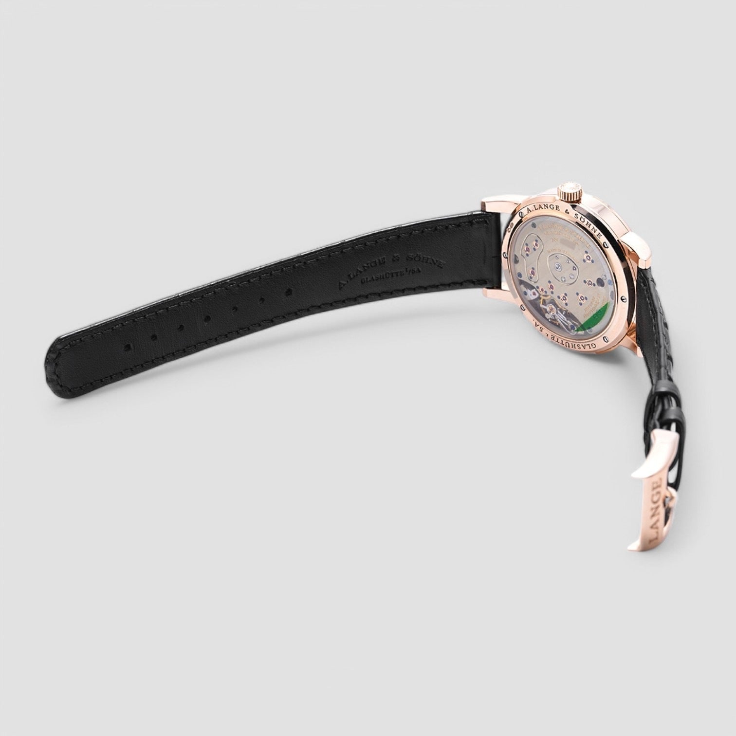 Lange 1 18K Rose Gold Black Dial