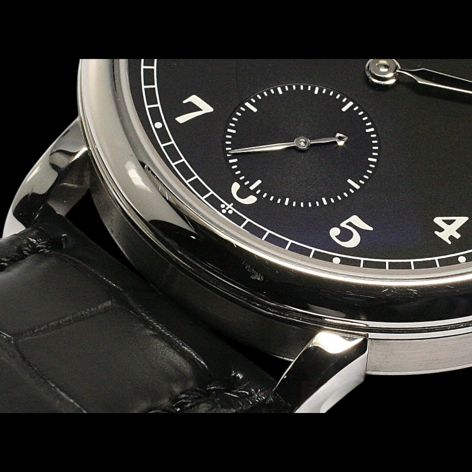 200th Anniversary F.A Lange 236.049 1815 Platinum Black Dial