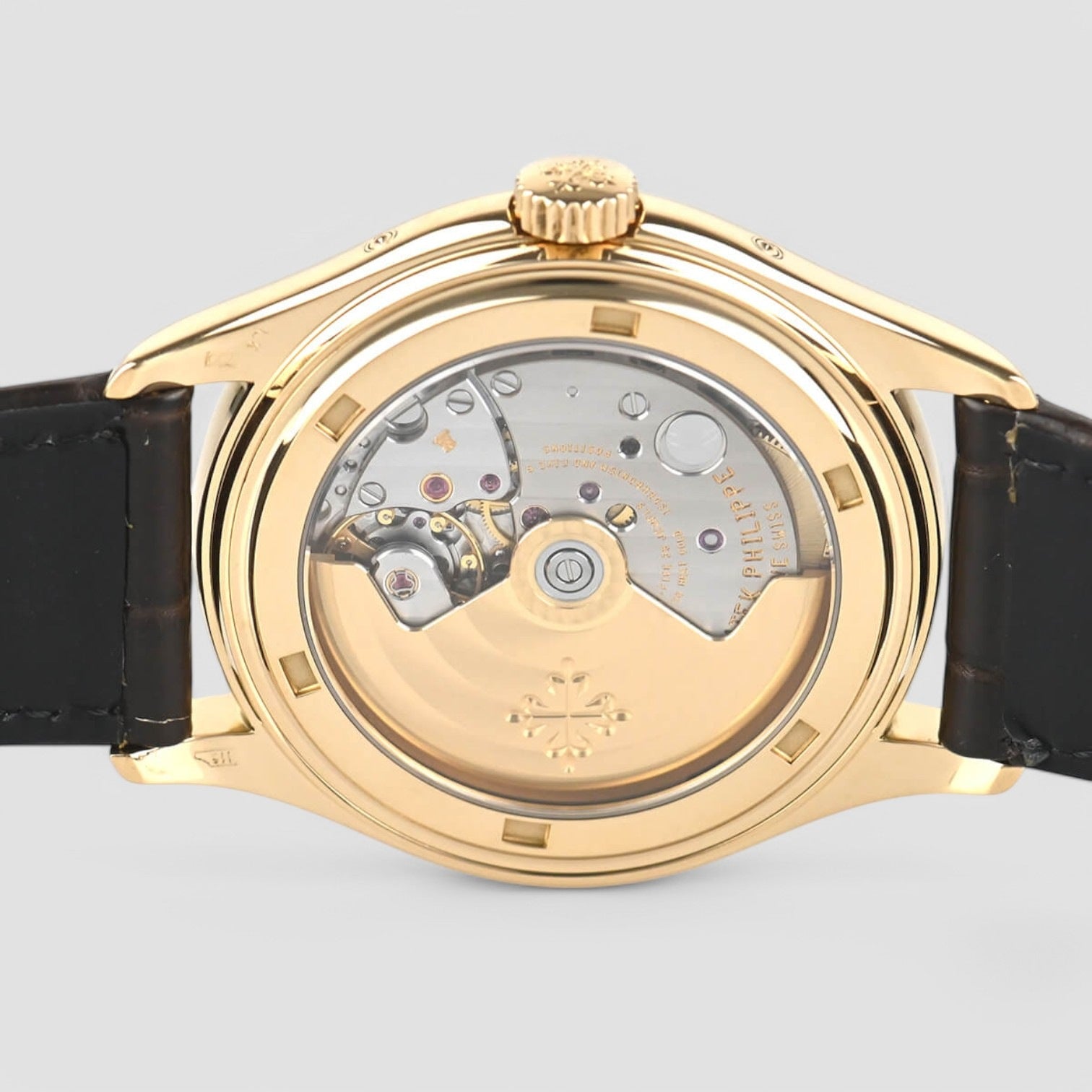 Annual Calendar Ivory Dial Yellow Gold