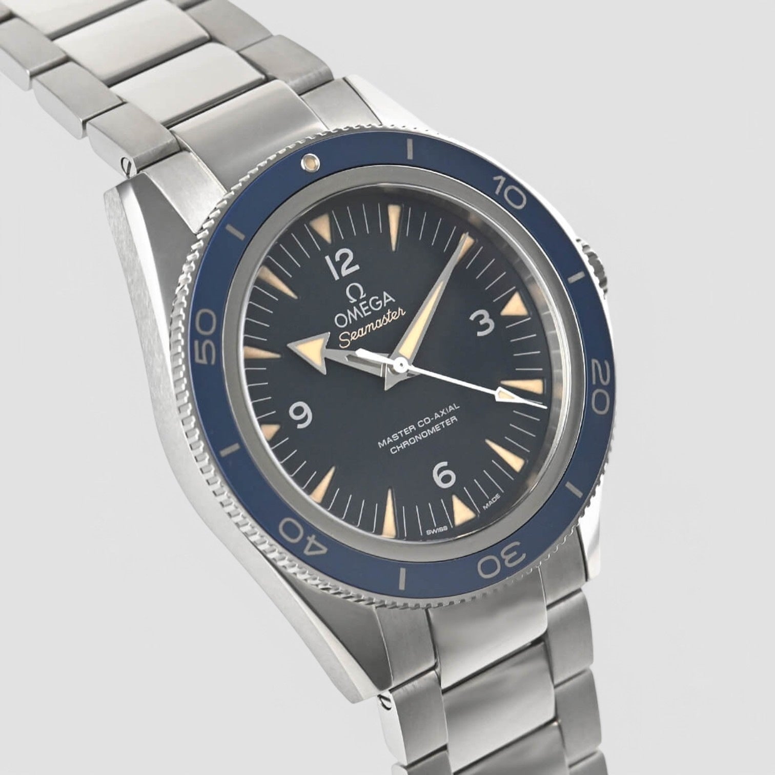 SeaMaster 300M Master Co-Axial 41mm Automatic Blue Dial Titanium 1