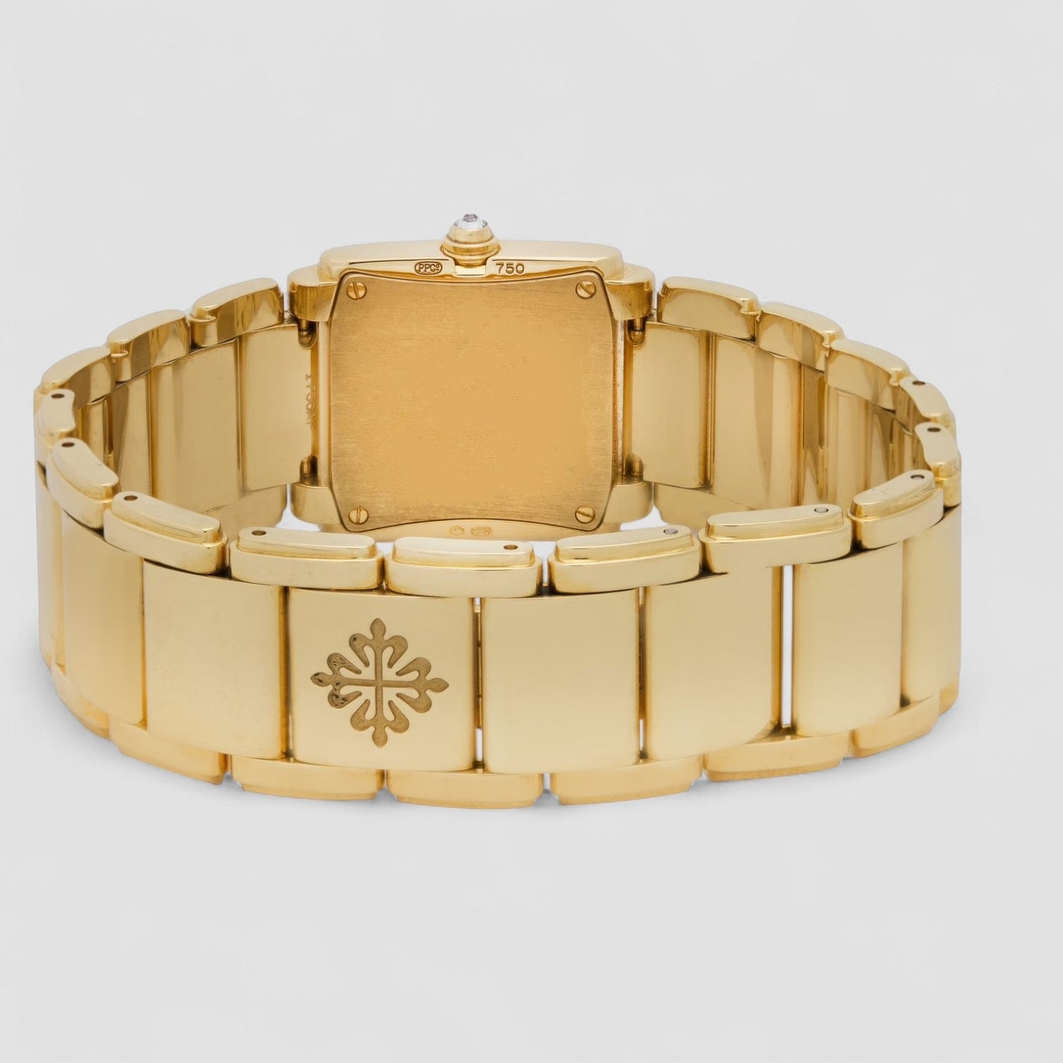 Twenty 4 18K Gold Diamond Dial Ladies Watch