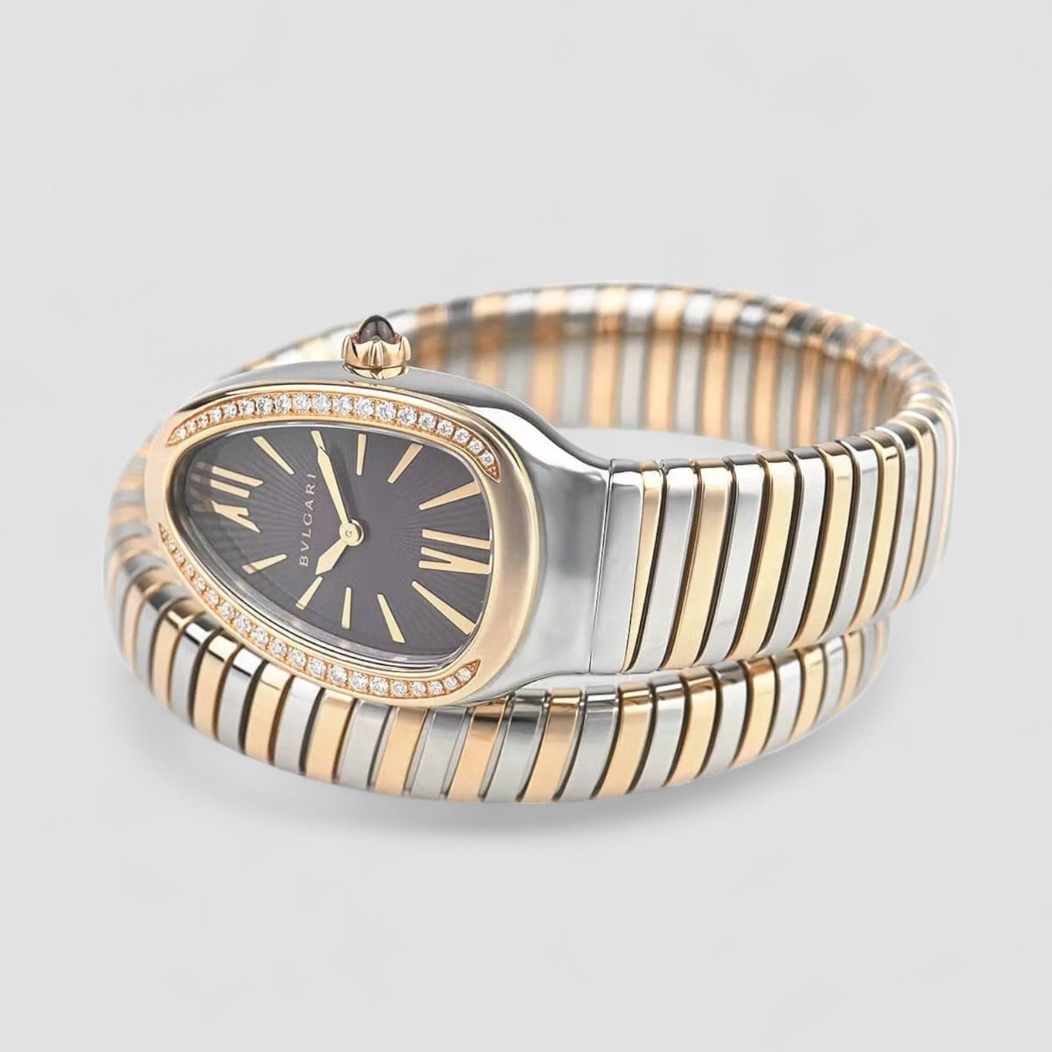 Serpenti 18kt Rose Gold Ladies Watch