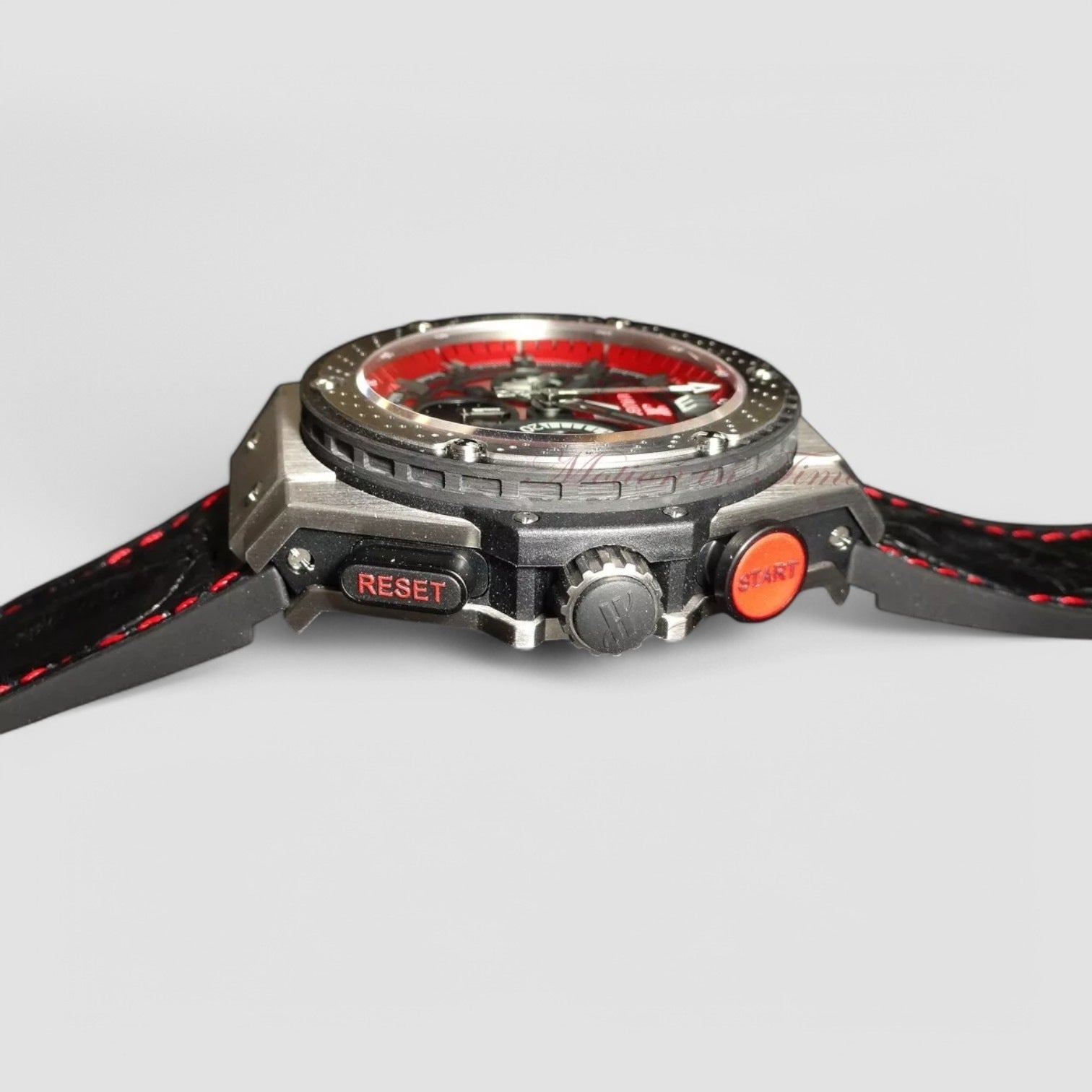 King Power Red 48mm Men's Watch