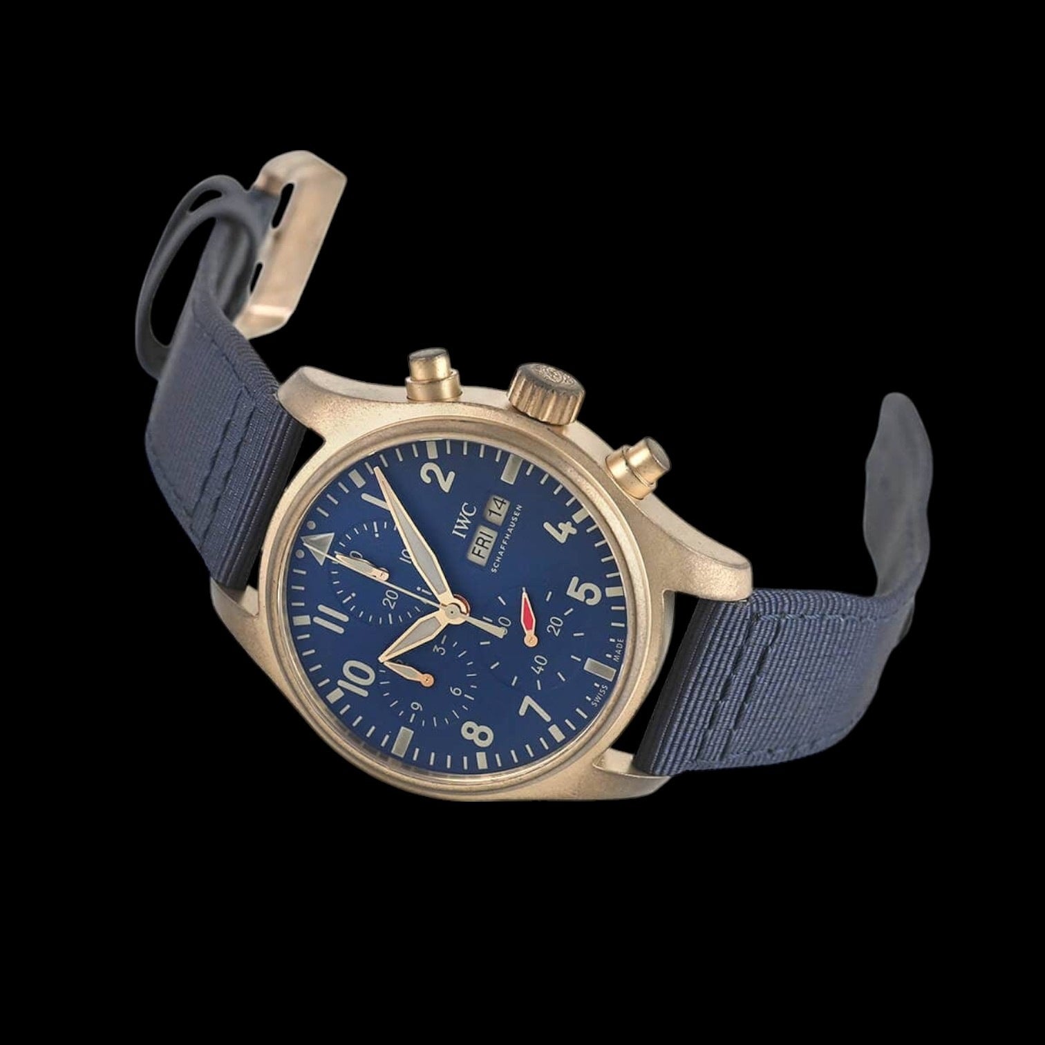 Pilots Watch Chronograph 41mm Bronze Blue Dial
