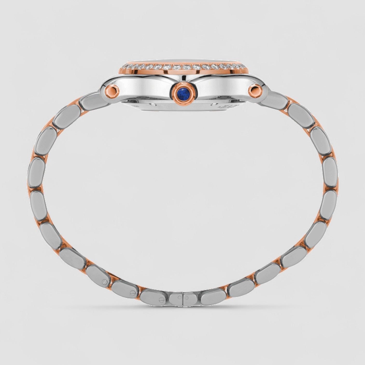 Happy Sport Automatic Diamond Silver Dial Ladies Watch