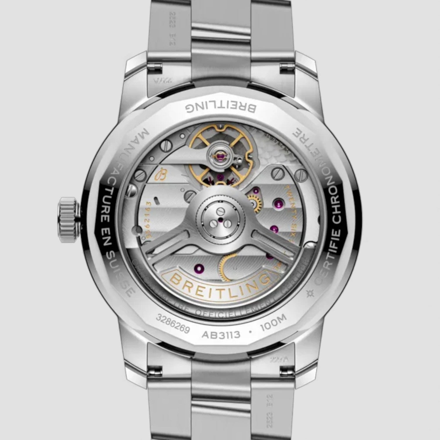 Top Time B31 38mm Blue Dial Automatic Bracelet Watch