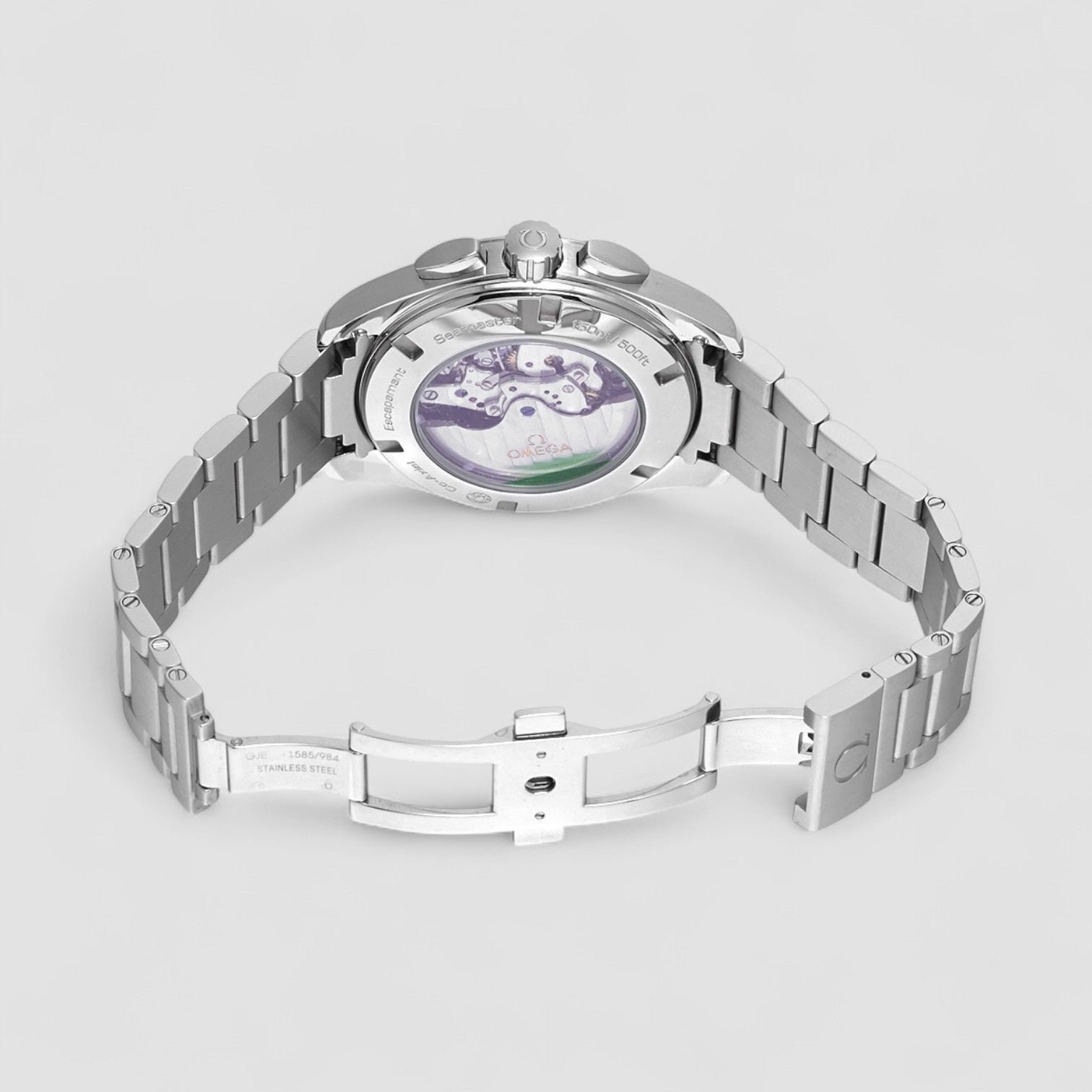 Aqua Terra Chronograph Silver Dial