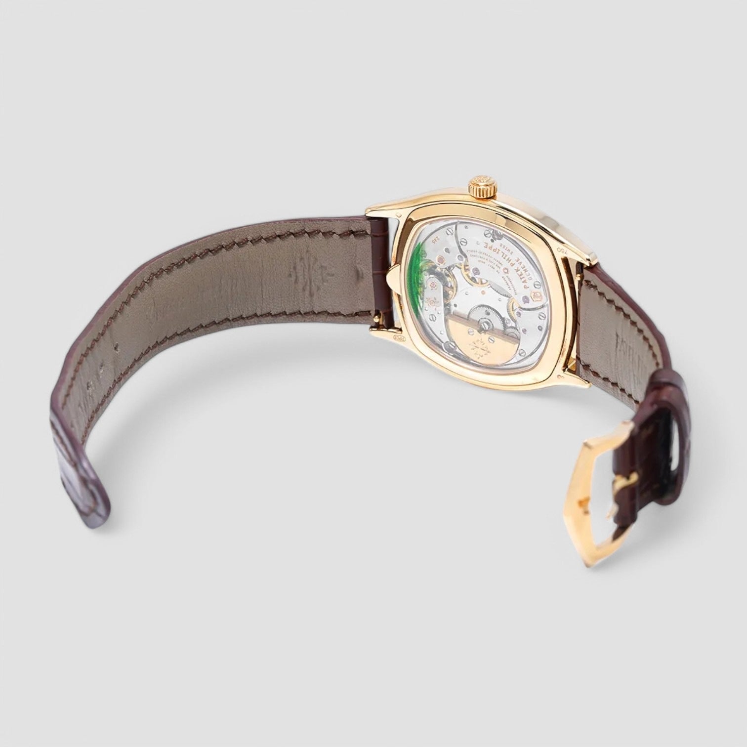 Perpetual Calendar 5940J 18K Yellow Gold Cushion Case