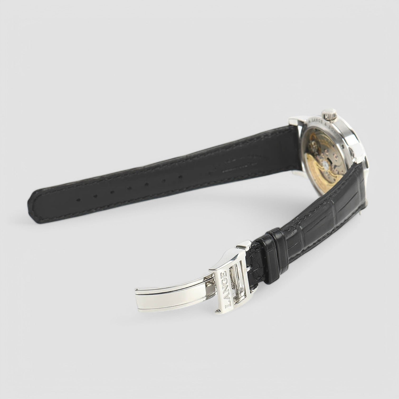 Lange 1 Daymatic Platinum